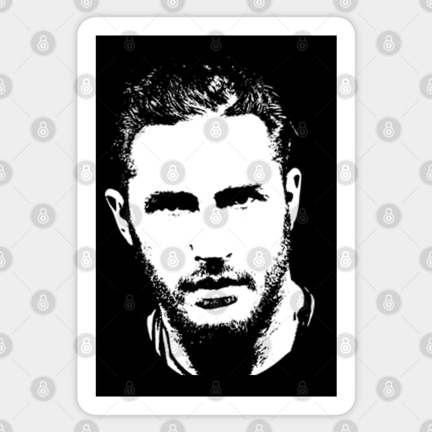 Tom Hardy Sticker by ZNEVA